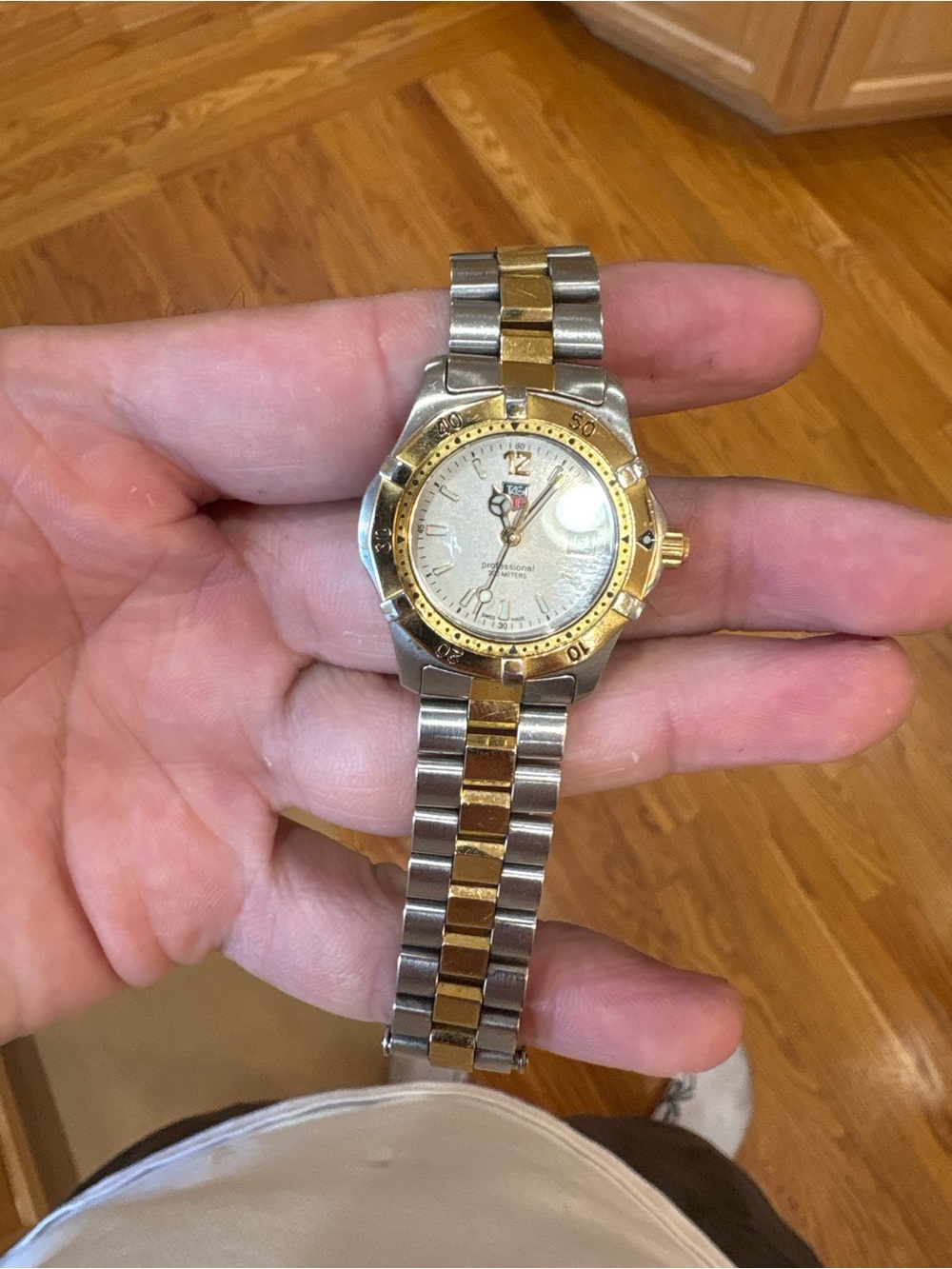 Tag Heuer 2000 Series Ladies two tone silver dial 27mm